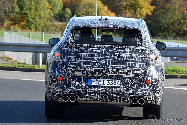 BMW X3 次期型プロトタイプ（スクープ写真）