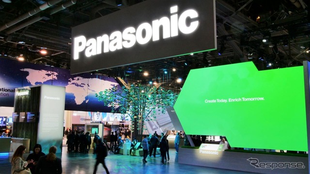 LVCCのセントラルホールに出展したパナソニック(CES 2023)