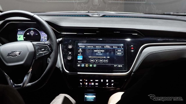 EVオーディオシステムは省電力を進めた3スピーカーで、従来のシステムを超えるサウンドを再生可能とした(パナソニック/CES 2023)
