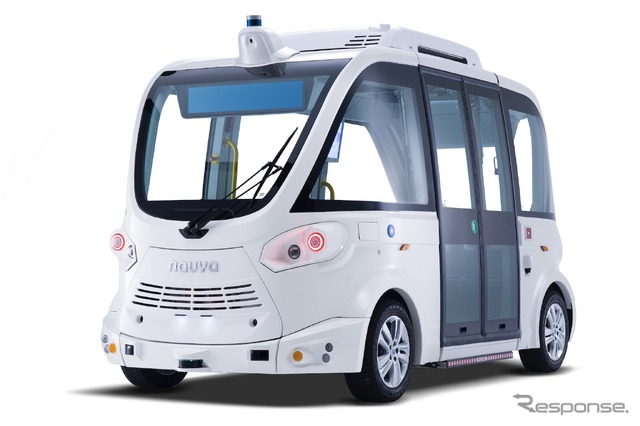 自動運転EVバス、NAVYA EVO
