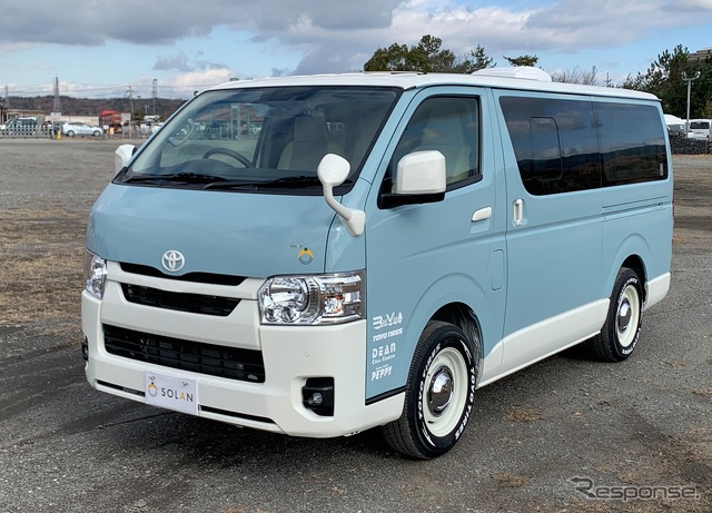 レクビィ・ソラン（オプション装着車）