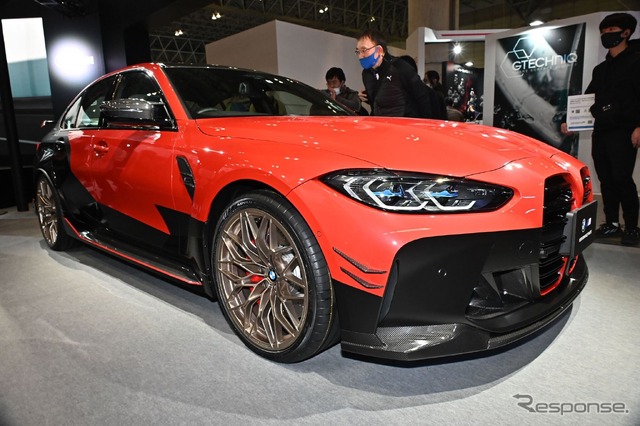 BMW「M3 コンペティション Mx Drive(M Performance Parts装着車)」(東京オートサロン2023)