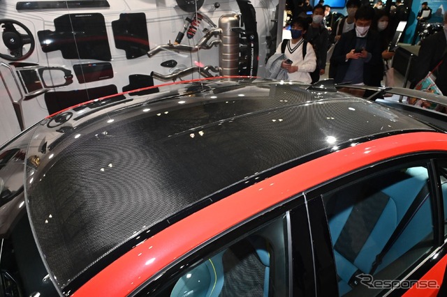 BMW「M3 コンペティション Mx Drive(M Performance Parts装着車)」(東京オートサロン2023)