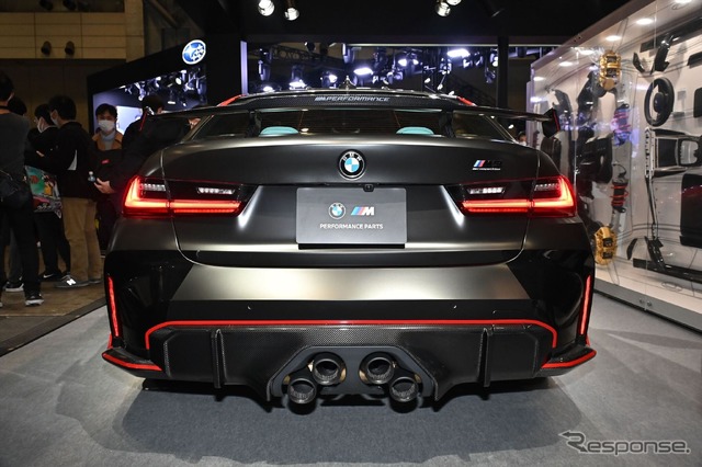 BMW「M3 コンペティション Mx Drive(M Performance Parts装着車)」(東京オートサロン2023)