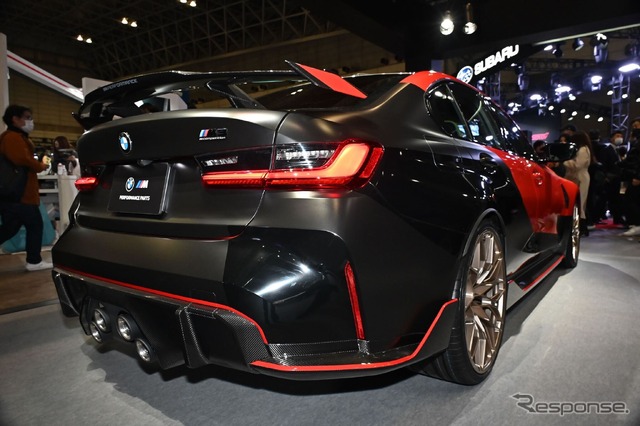 BMW「M3 コンペティション Mx Drive(M Performance Parts装着車)」(東京オートサロン2023)