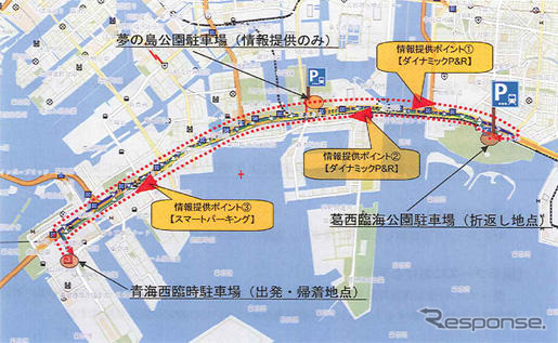 【ITS-SAFETY 2010】ゼンリンとイーモバイル、公開デモに参加