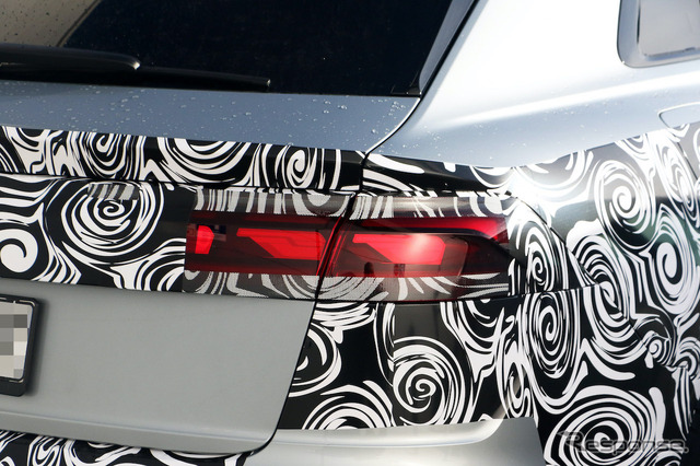 アウディ Q8 改良新型プロトタイプ(スクープ写真)