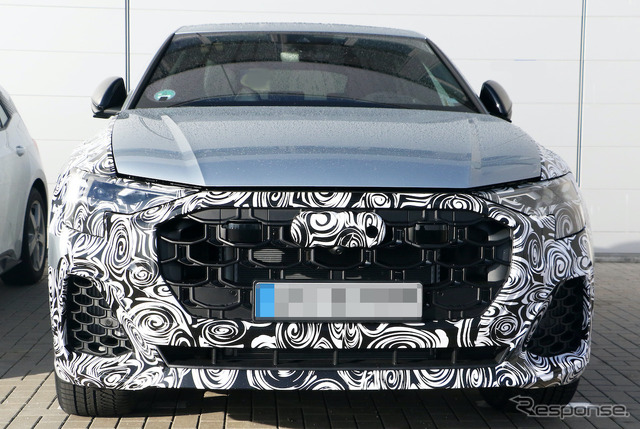 アウディ Q8 改良新型プロトタイプ(スクープ写真)