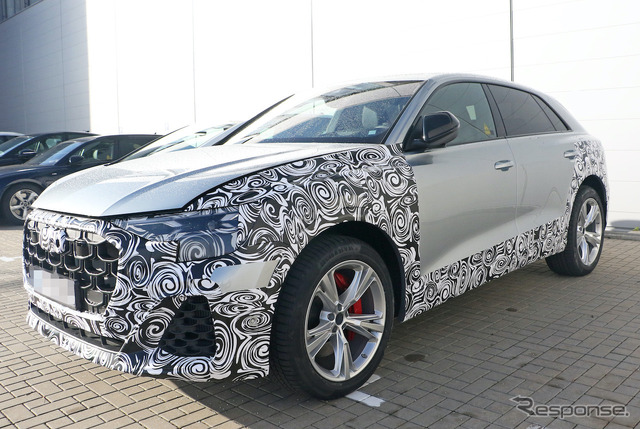 アウディ Q8 改良新型プロトタイプ(スクープ写真)