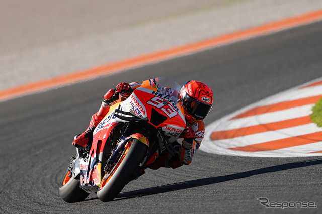 マルク・マルケス選手(MotoGP 2022年最終戦、バレンシアGP)