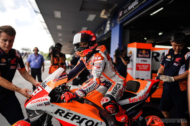 マルク・マルケス選手(MotoGP 2022年、タイGP)