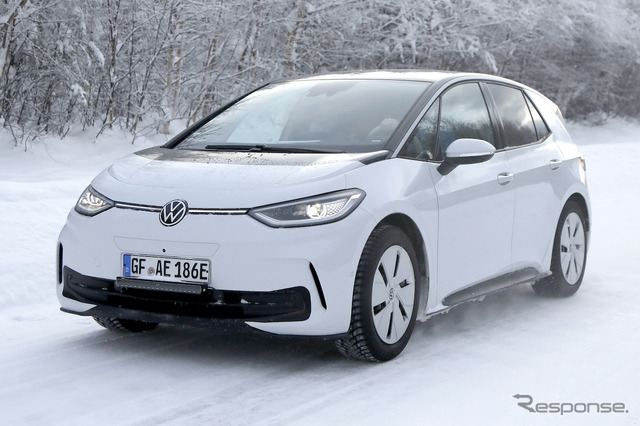 VW ID.3 改良新型プロトタイプ(スクープ写真)