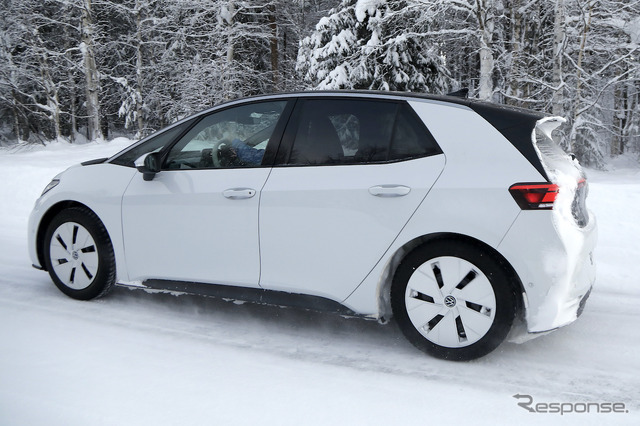 VW ID.3 改良新型プロトタイプ(スクープ写真)