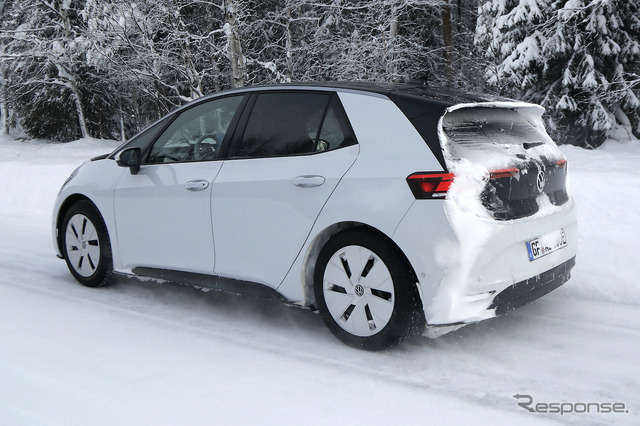 VW ID.3 改良新型プロトタイプ(スクープ写真)