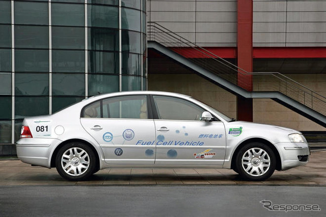 米VW、燃料電池車実証実験…中国製 パサート を使用