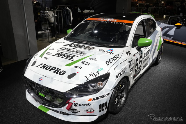 マツダスピリットレーシング マツダ2 バイオコンセプト(東京オートサロン2023)