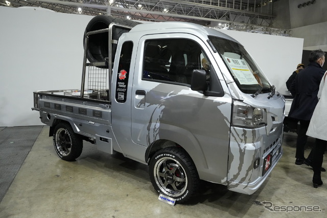 乱人 ハイゼットジャンボ モータースポーツ サービストラック(東京オートサロン2023)
