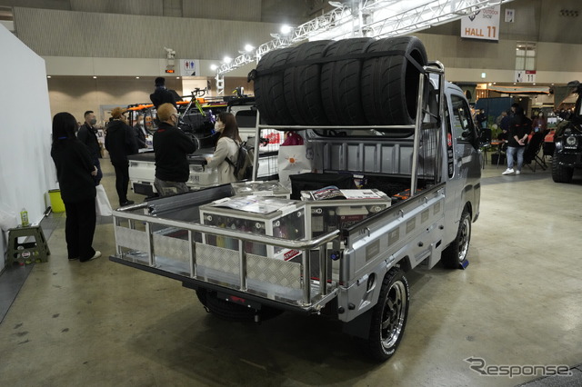 乱人 ハイゼットジャンボ モータースポーツ サービストラック(東京オートサロン2023)