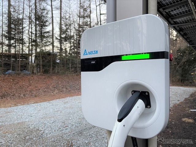デルタの200V 6Kw充電設備