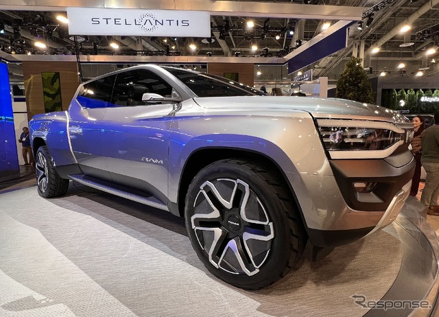 ラム1500レボリューションBEVコンセプト(CES 2023)