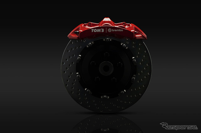 TOM'Sから「TOM'S ✕ brembo」のWネームを冠したブレンボ社との初コラボによる究極のブレーキキットが新発売