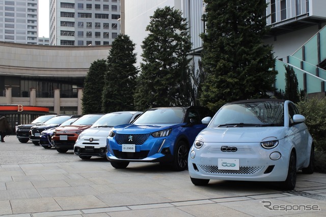 ステランティスジャパンの各車種