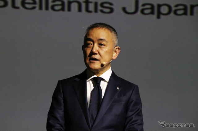 ステランティスジャパン代表取締役社長の打越晋氏