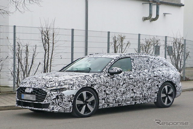 アウディ A4アバント 次期型 プロトタイプ(スクープ写真)