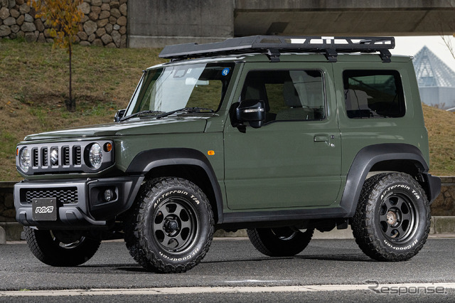 ジムニー シエラ×ボルクレーシング TE37X FORJ UL / 16×6.5J IN-6、タイヤサイズ:235/70R16