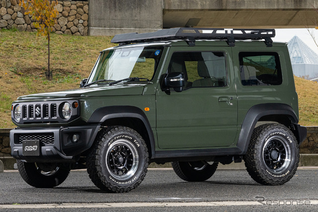 ジムニー シエラ×A-LAP-07X / 16×6.0J IN-5、タイヤサイズ:235/70R16
