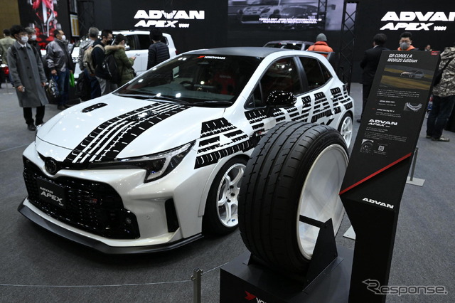 トヨタ GRカローラ/ADVAN APEX V601(東京オートサロン2023)