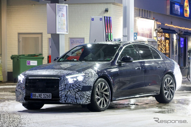 メルセデスベンツ Eクラス 次期型プロトタイプ(スクープ写真)