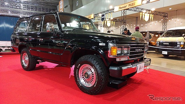 ダイアンユースケが保有するトヨタ・ランドクルーザー60(東京アウトドアショー2023)