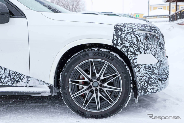 メルセデスAMG GLC63クーペ プロトタイプ(スクープ写真)