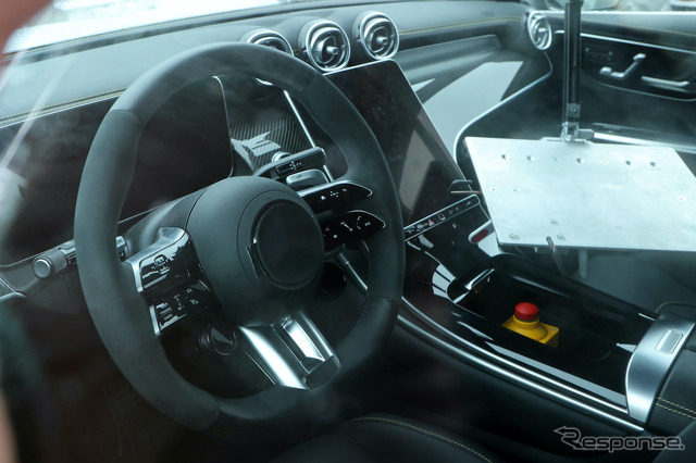 メルセデスAMG GLC63クーペ プロトタイプ(スクープ写真)