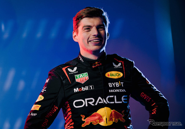 レッドブルのレースドライバー、マックス・フェルスタッペン。
