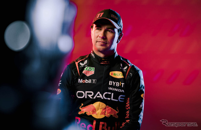 レッドブルのレースドライバー、セルジオ・ペレス。