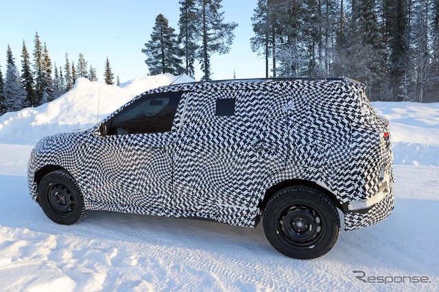 シトロエン C3エアクロスSUV 次期型プロトタイプ(スクープ写真)