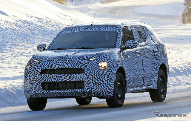 シトロエン C3エアクロスSUV 次期型プロトタイプ(スクープ写真)