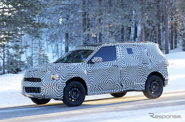 シトロエン C3エアクロスSUV 次期型プロトタイプ(スクープ写真)