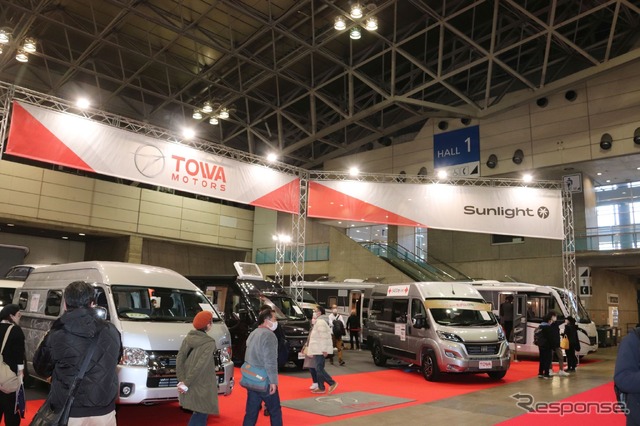 ジャパンキャンピン:グカーショー2023:TOWAモータース:デュカト「スペランツァ」