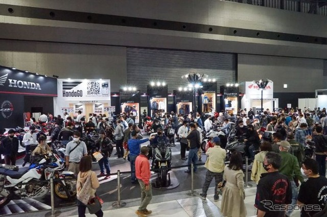 名古屋モーターサイクルショー(昨年の様子)