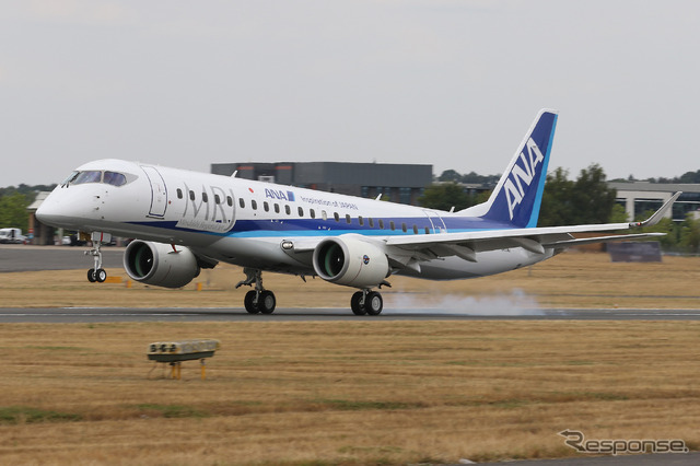 三菱MRJ(ファーンポロ航空ショー2018)