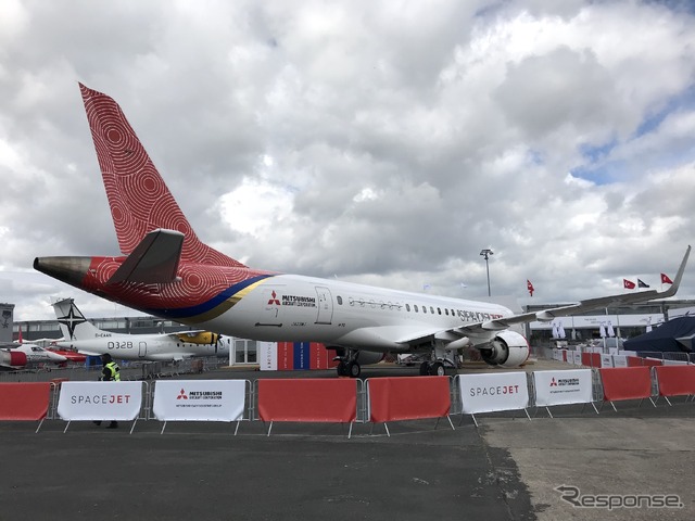 三菱スペースジェット(パリ航空ショー2019)