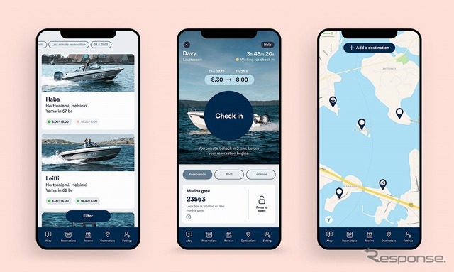 Skipperiが運営するボートの予約管理アプリ