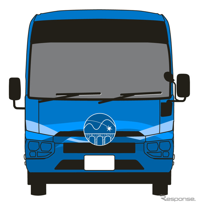 実証運転車両のデザイン
