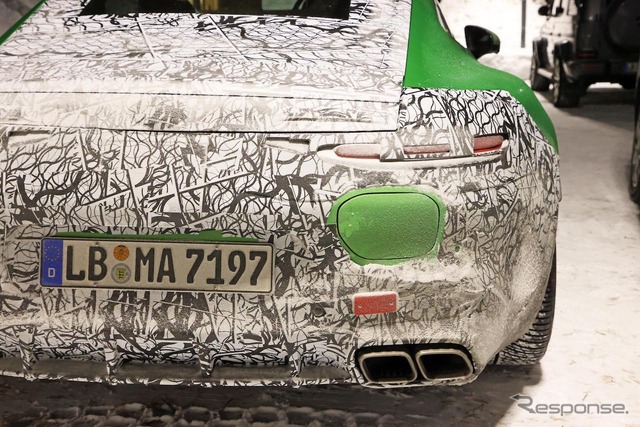 メルセデスAMG GTクーペ 次期型プロトタイプ(スクープ写真)