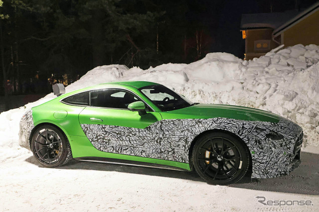 メルセデスAMG GTクーペ 次期型プロトタイプ(スクープ写真)