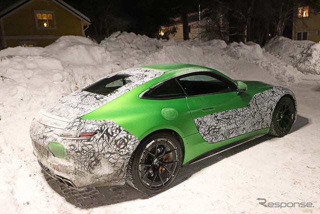 メルセデスAMG GTクーペ 次期型プロトタイプ(スクープ写真)