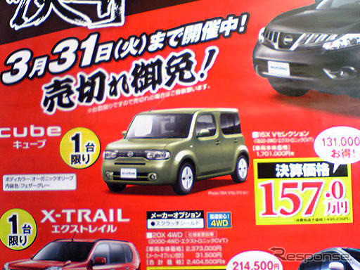 【新車値引き情報】このプライスでコンパクトカーを購入できる!!